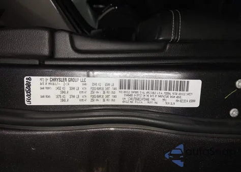 2014 Jeep Grand Cherokee Limited z USA, uszkodzony, nr VIN 1C4RJFBG8EC472406